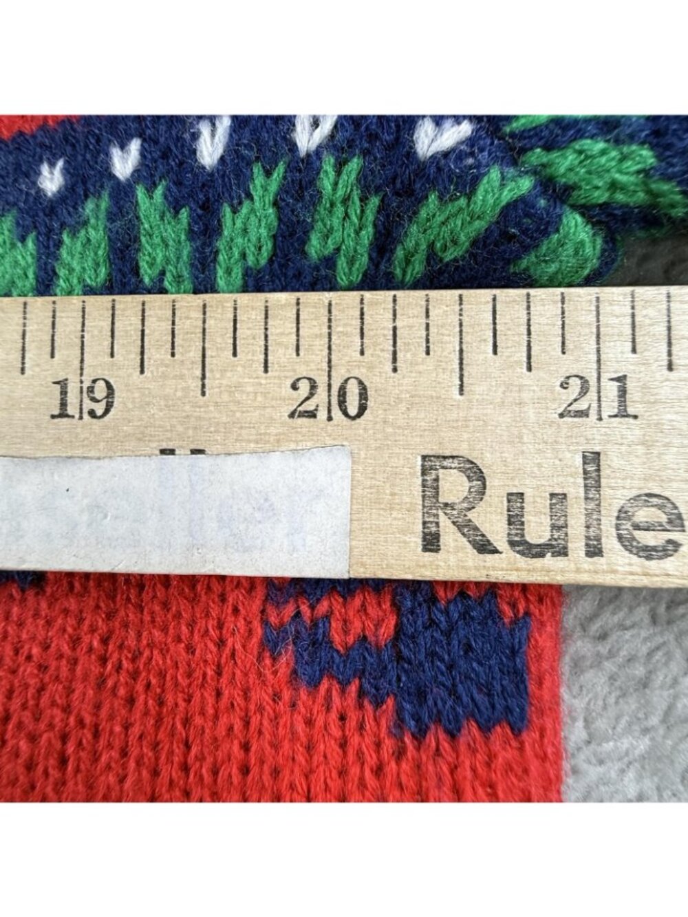 Christmas Sweater Mens Medium Green North Swole Santa Ugly Pullover Blizzard Bay - Picture 11 of 14